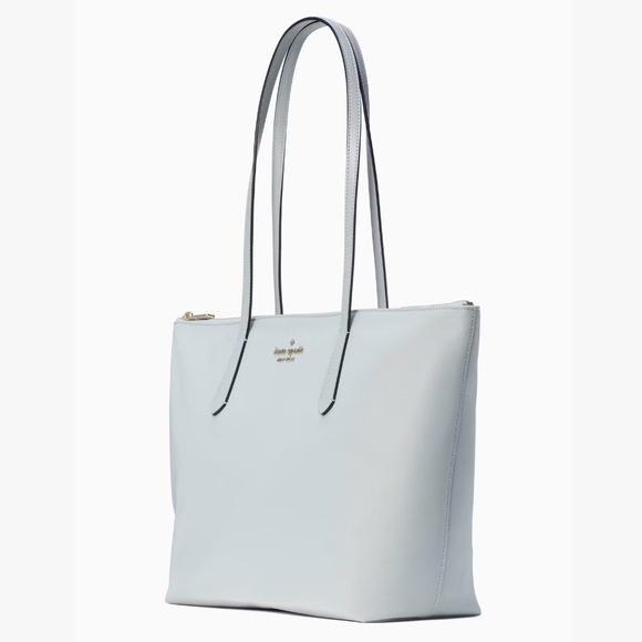 Kate Spade Kitt Nylon Large Tote Avalon Mist Like New - Picture 10 of 16